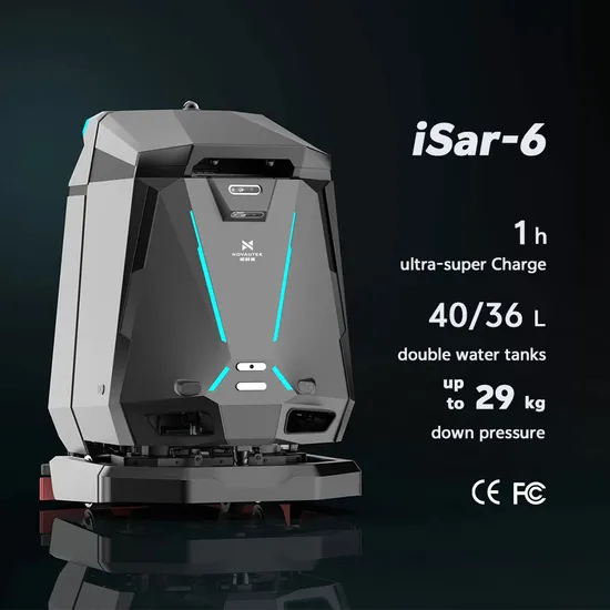 Commercial Floor Cleaning Robot Equipment Artificial Intelligence Industrial Robots Intelligent Sweeping Robot & Disinfection Robot