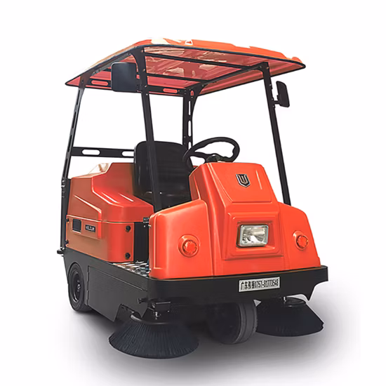 China Manufacturer Supplier Commercial Outdoor Electric Cleaning Equipment Machine Electric Road Street Floor Sweeper