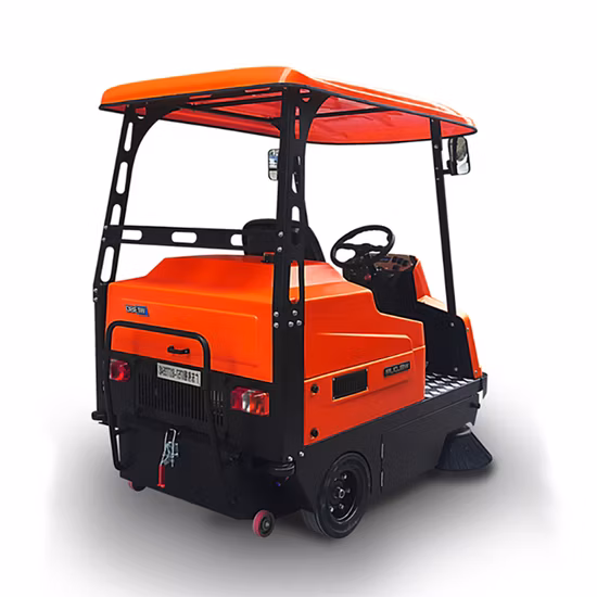 China Manufacturer Supplier Commercial Outdoor Electric Cleaning Equipment Machine Electric Road Street Floor Sweeper