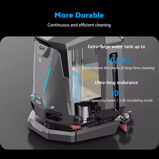 Commercial Floor Cleaning Robot Equipment Artificial Intelligence Industrial Robots Intelligent Sweeping Robot & Disinfection Robot