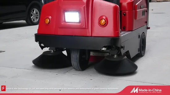 China Manufacturer Supplier Commercial Outdoor Electric Cleaning Equipment Machine Electric Road Street Floor Sweeper