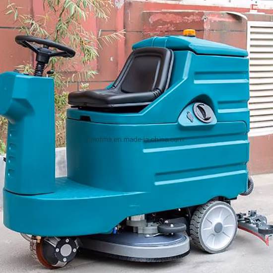 Ce Approved Airport Cleaning Use Ride on Floor Scrubber