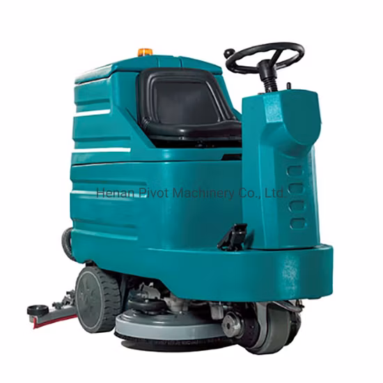 Jaune Petite Taille 13 Pouces Brosse Électrique Rotatif Marche Derrière Robotique Automatique Époxy Gym Carrelage Plancher En Bois Épurateur De Plancher Sèche-linge